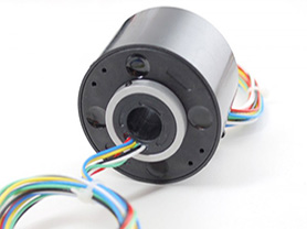 Cross hole slip ring